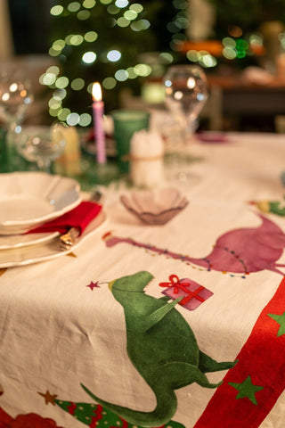 JURASSIC XMAS TOVAGLIA - TESSITURA TOSCANA TELERIE